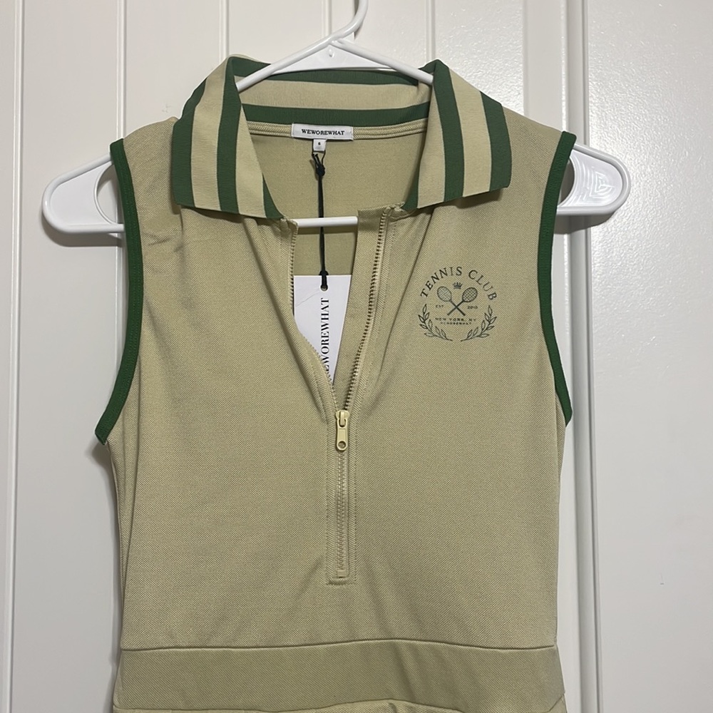 NWT WeWoreWhat Revolve TENNIS DRESS Sz S - Picture 5 of 7